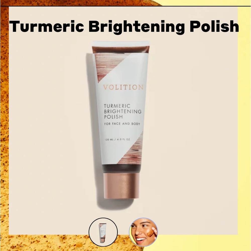 Turmeric brightening polish✨NWT